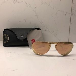 Mirrored Aviator RayBans